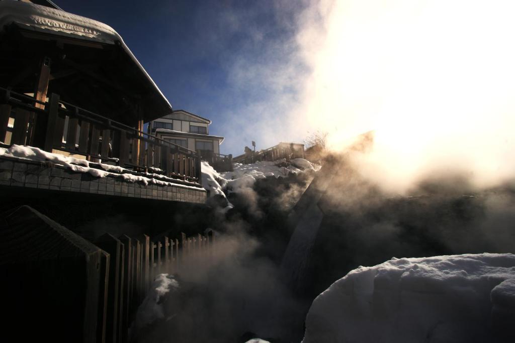 Hotel Yubatake Souan Kusacu Exteriér fotografie