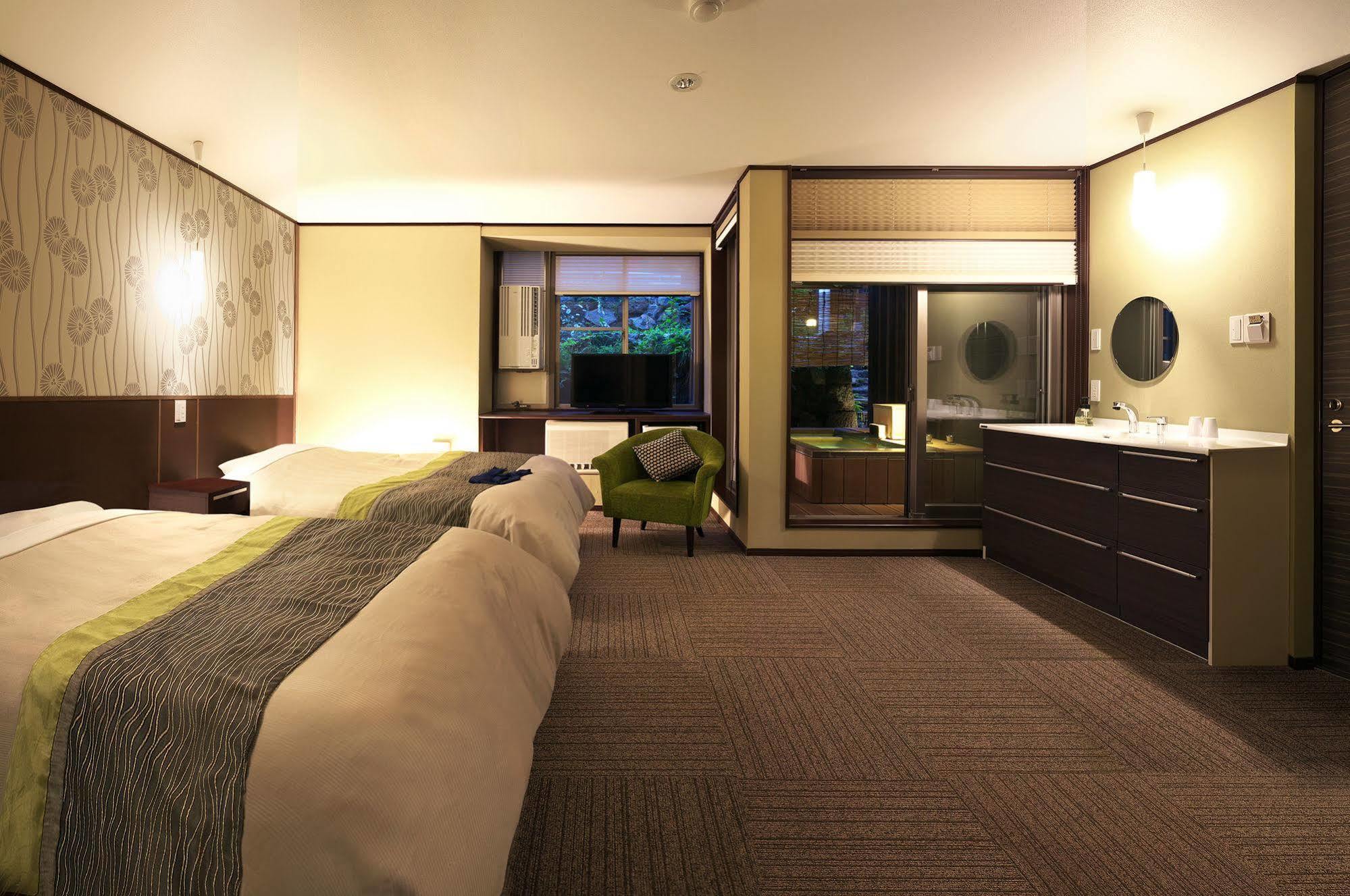 Hotel Yubatake Souan Kusacu Exteriér fotografie